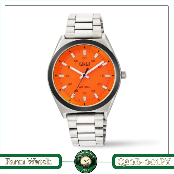 ساعت مچی مردانه کیو اند کیو مدل Q80B-001PY ساعت برند Q&Q مدل Q80B-001PY - Image 1
