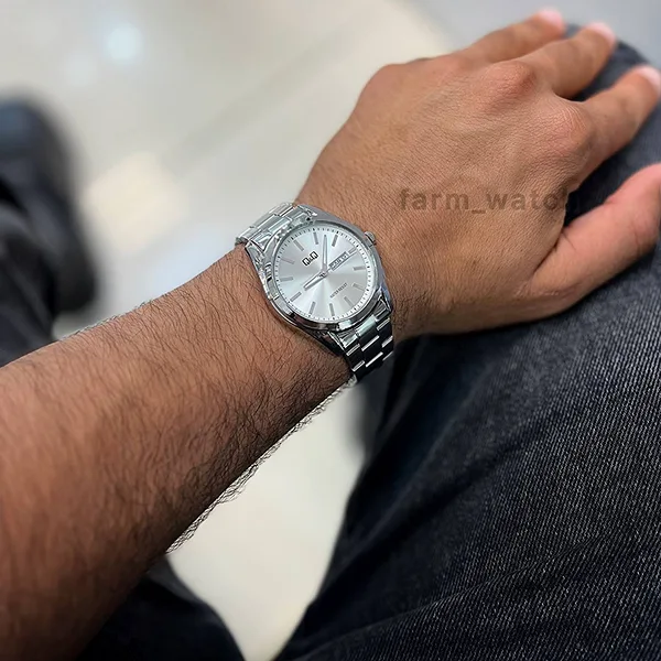 Q&Q A05A-003PY ساعت مچی مردانه کیو اند کیو مدل A05A-003PY - Image 3