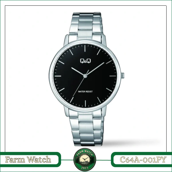 ساعت مردانه کیو اند کیو مدل C64A-001PY ساعت مچی مردانه کیو اند کیو مدل C64A-001PY